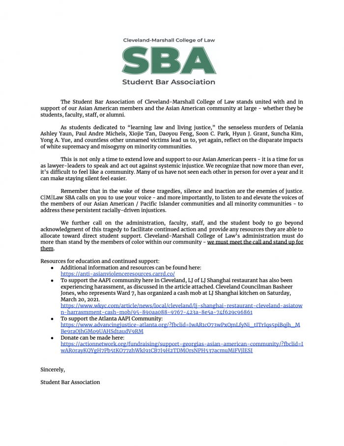 SBA AAPI Support Statement