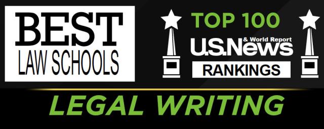 Us News Best Legal Writing banner