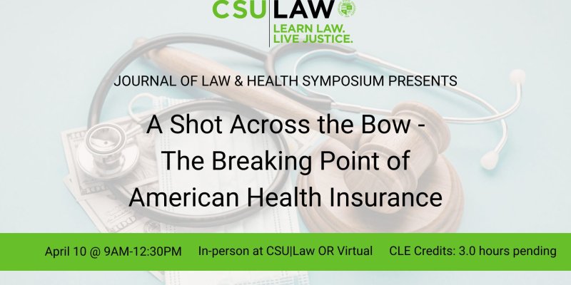 Journal of Law and Health Symposium event header