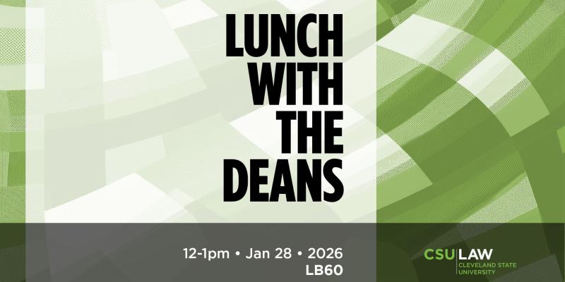 Lunch with the Deans