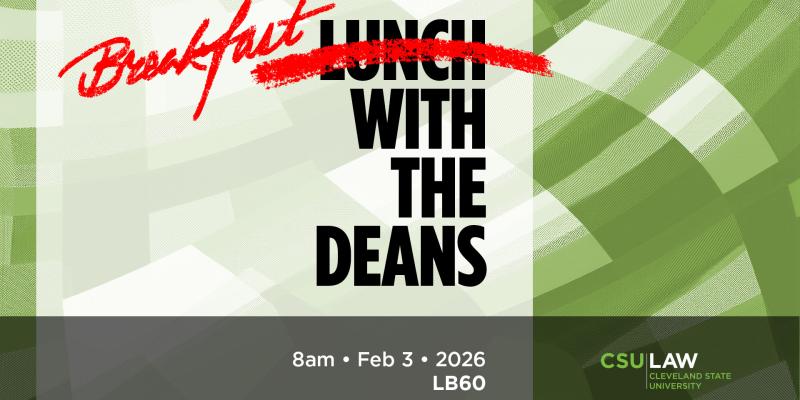 Breakfast with the Deans