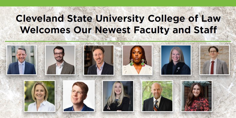 New Faculty and Staff 2026