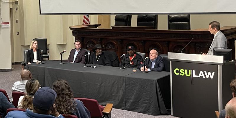 A panel of Clinic Professors and exonerated individuals