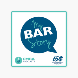 My Bar Story CMBA podcast graphic